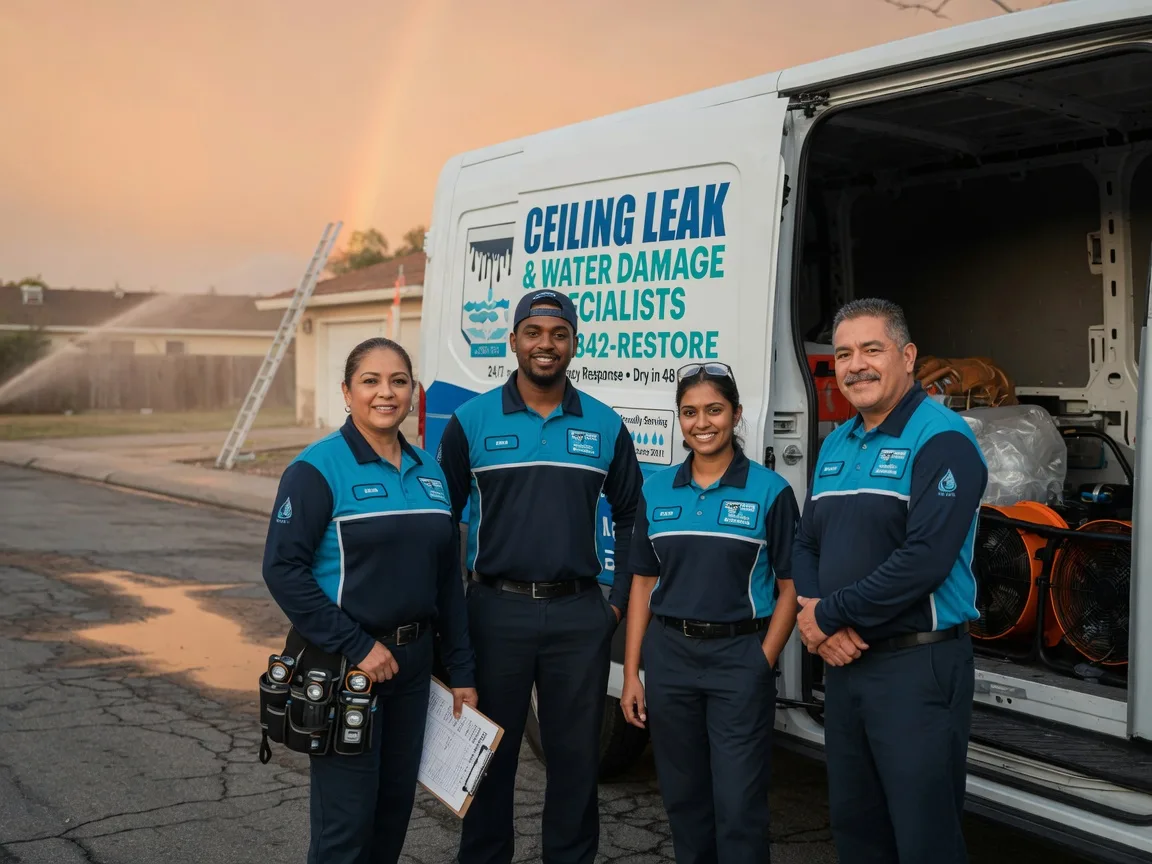 Ceiling Leak Cleanup company in Detroit, TX