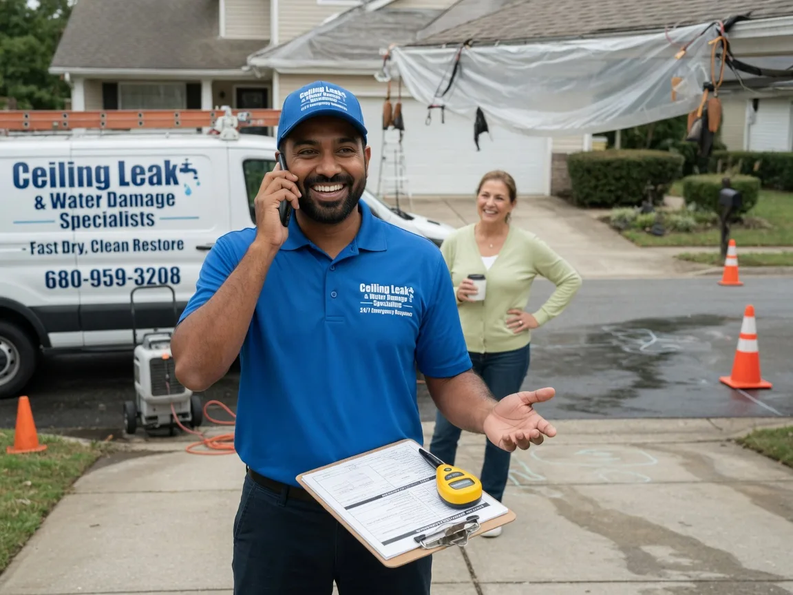 Ceiling Leak Cleanup Detroit, TX FAQs